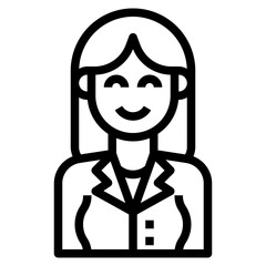 avatar outline icon