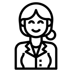 avatar outline icon
