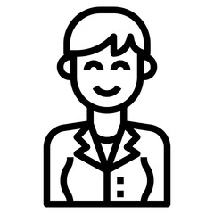 avatar outline icon