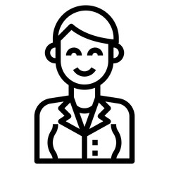 avatar outline icon