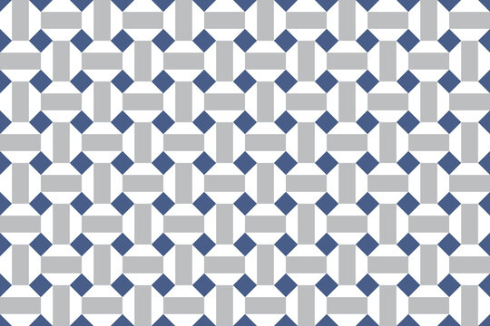Pattern art hexagon and rectangle with abstract shape - Digital graphic elements for posters, covers, art, presentations, prints, fabrics, wallpapers and more