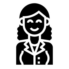 avatar glyph icon
