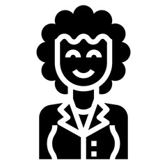 avatar glyph icon