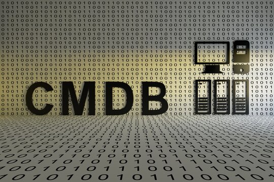 CMDB concept text sunlight 3D illustration