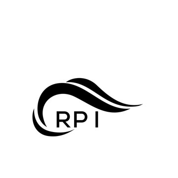 RPI letter logo. RPI blue image. RPI Monogram logo design for entrepreneur and business. RPI best icon.

