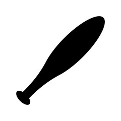 Baton Flat Vector  Icon