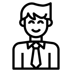 avatar outline icon