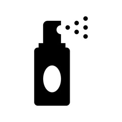 Obraz premium Spray Flat Vector Icon