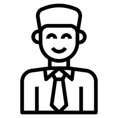 avatar outline icon