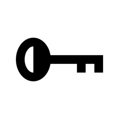 Key Flat Vector  Icon