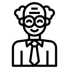 avatar outline icon