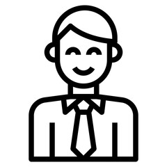 avatar outline icon