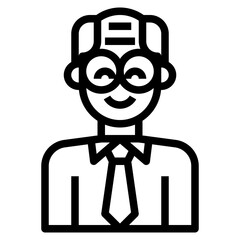 avatar outline icon