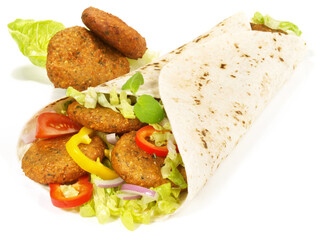 Falafel-Tasche - Vegane Küche