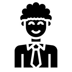 avatar glyph icon
