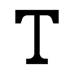 Text Tool Flat Vector Icon