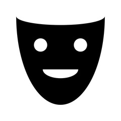 Mask Flat Vector Icon