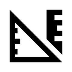 Geometry Tool Flat Vector Icon