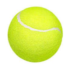 tennis ball isolated on transparent