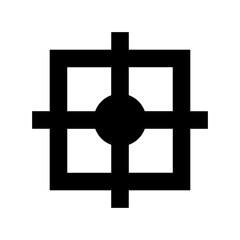 Focus Flat Vector Icon