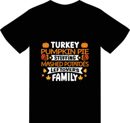 Thanksgiving t shirt design 