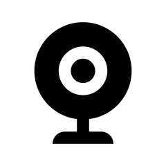 Webcam Flat Vector Icon