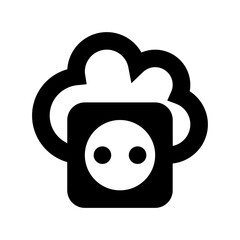 Internet Hub Flat Vector Icon