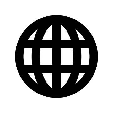 Globe Flat Vector Icon