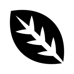 Leaf Flat Vector Icon