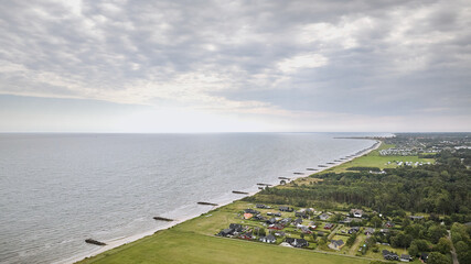 beautiful modern beach house by the water
