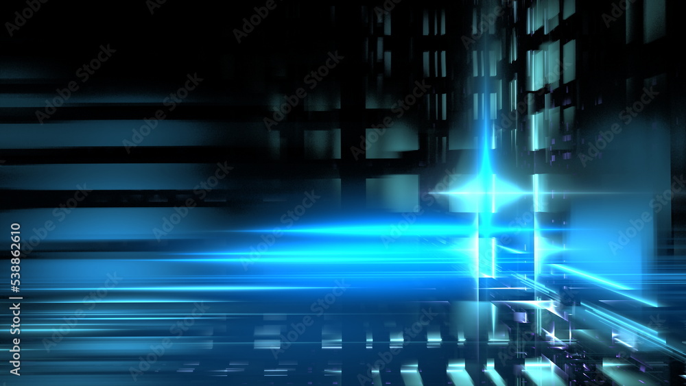 Poster luminous technological abstract background. digital technologies, cloud computing, digital future. 3