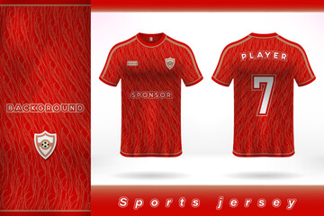 Gold color luxury sports jersey template design
