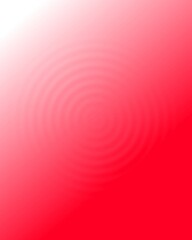 Red and white abstract gradation illustration in the form of a calm for background