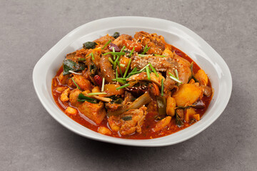 Cooking, food, side dishes, stir-fried chicken, chicken soup, chicken, ingredients, Korean food, Korean food, Korean food,요리, 음식,반찬,닭볶음탕, 닭도리탕 ,닭요리, 식재료,한식 ,한국음식, 한국요리,