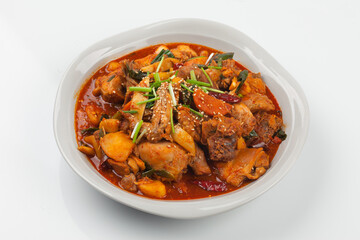 Cooking, food, side dishes, stir-fried chicken, chicken soup, chicken, ingredients, Korean food, Korean food, Korean food,요리, 음식,반찬,닭볶음탕, 닭도리탕 ,닭요리, 식재료,한식 ,한국음식, 한국요리,