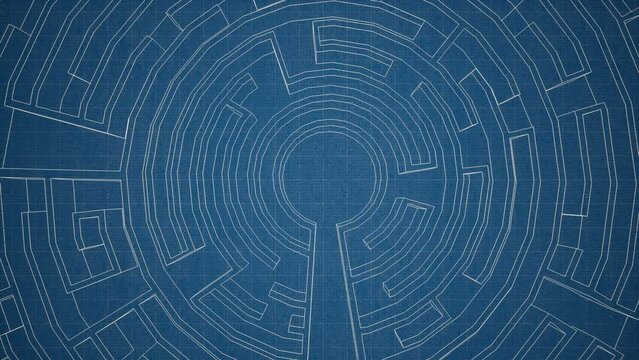mazes 3d render 4k videos
