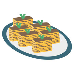 kue lapis jajanan pasar traditional cake