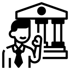 Invester outline icon