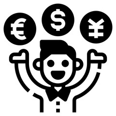 Money outline icon