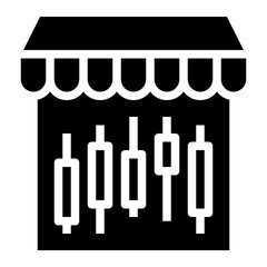 Marketplace glyph icon