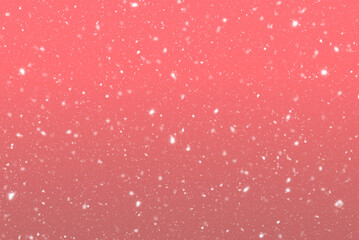 Beautiful Abstract Snowy Christmas Background. 3d illustration
