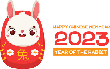 Happy chinese New Year 2022, year of the Tiger. Celebration banner with tiger mascot.