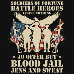 Veterans day tshirt design