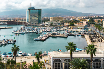 Melilla Traditional Architecture in a Spanish Enclave in Africa. Melilla Shares a Border with...