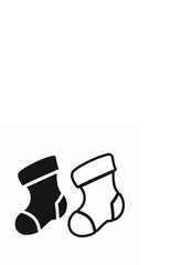 Christmas, Happy New Year and Winter Icons