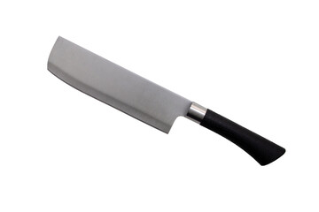 New knife for cooking isolated on white background.