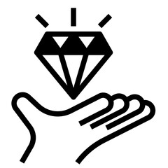 premium outline icon