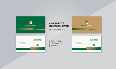 Fototapeta premium Modern professional business card design