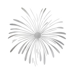 Silver Metallic Firework