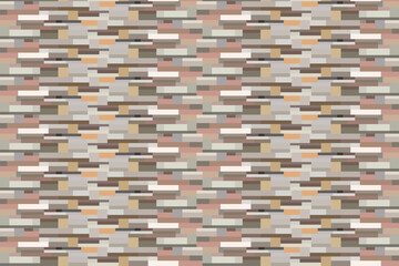 Brick wall military pattern light tone background alternating layers